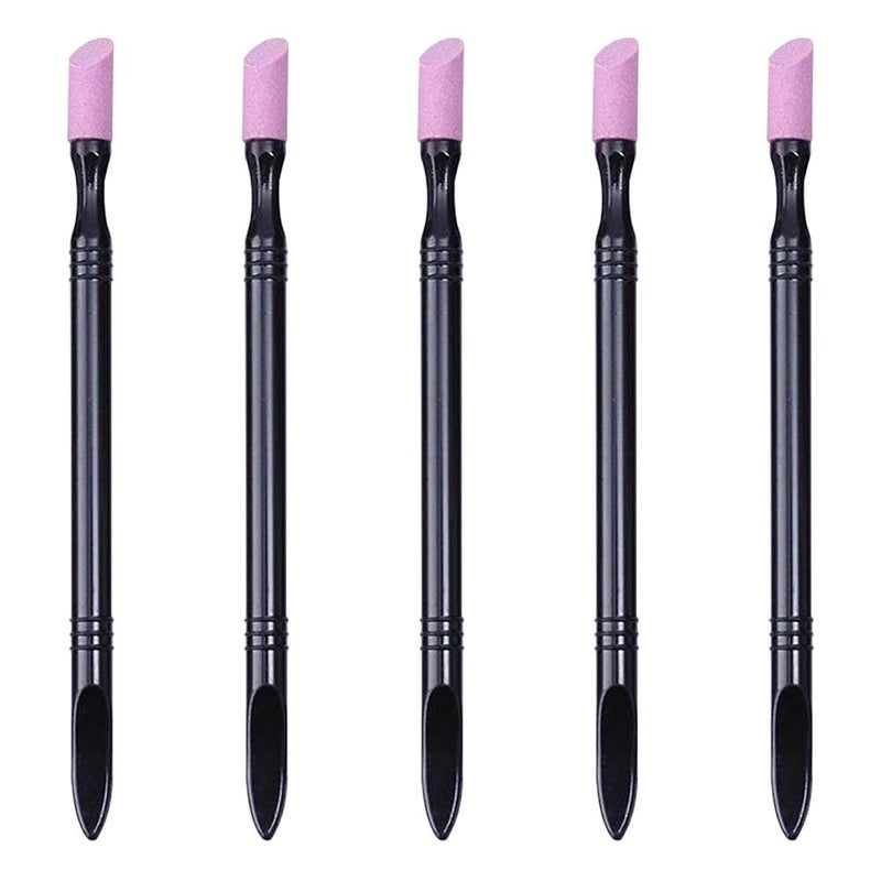Quartz Pen Cuticle Remover, Double-Ended Multi-Functional Nail Art Tool, a Shining Example of Domestic Products: Nail Surface Frosting, Nail Polishing Pen, Cuticle Remover, Clipper, Polishing Pen, Cuticle Remover, Nail File, Sanding Strip, Nail Art Tool